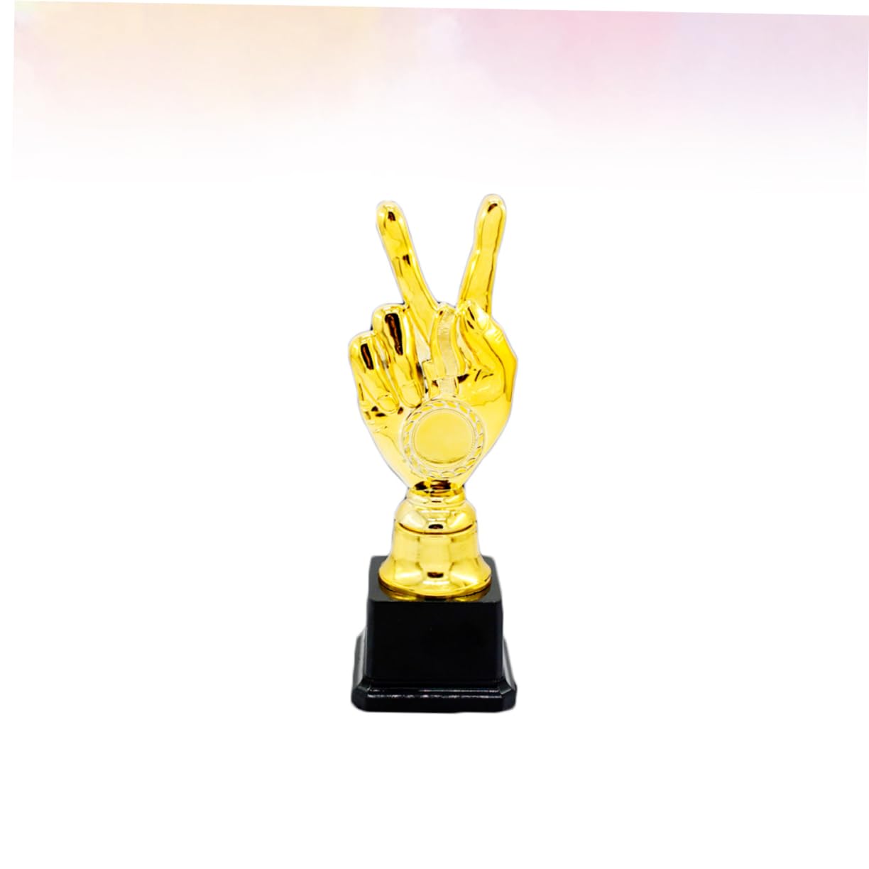 3-Pack MUSISALY Golden Award Trophies for Kids - Mini Reusable Winner Trophies for Sports, School Competitions & Birthday Party Prizes