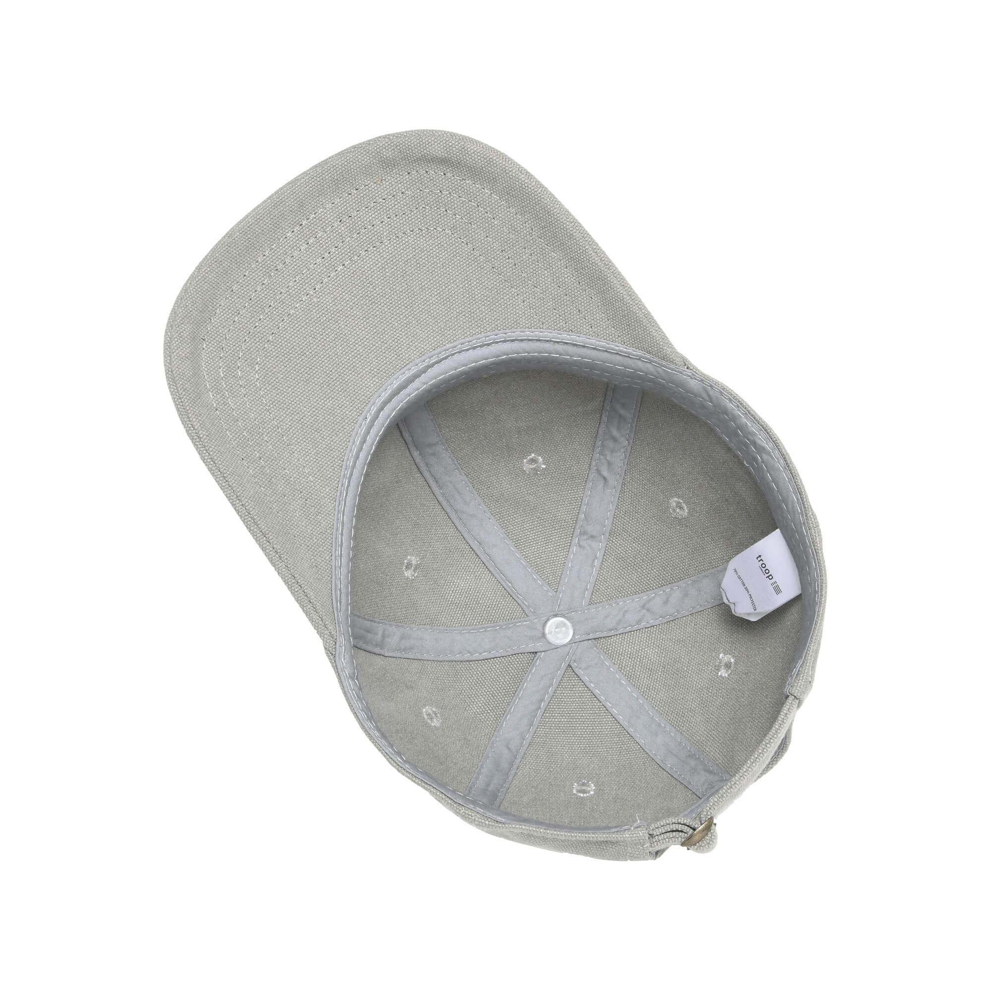 TRP0504 Troop London Canvas Baseball Cap - Adjustable Outdoor Sun Hat for Men & Women - Perfect for Hiking, Running, and Beach Activities
