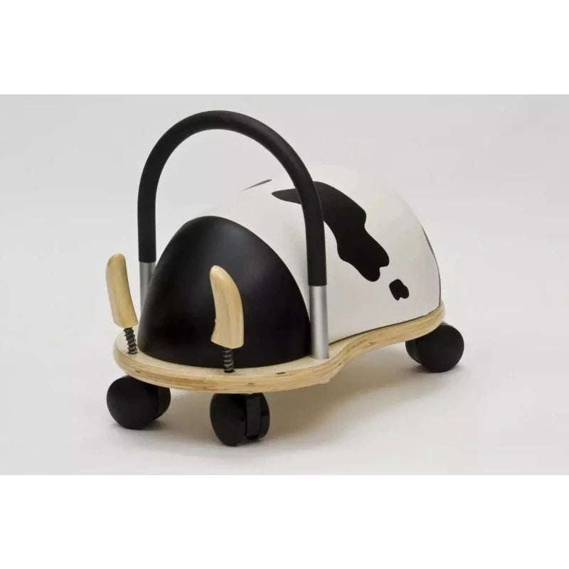 Wheelybug Small Cow Ride-On Toy for Kids – Fun and Safe Push Bike for Indoor & Outdoor Play