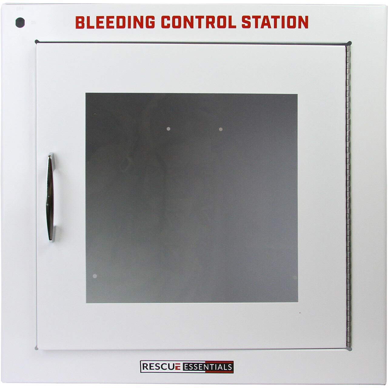 Rescue Essentials Bleeding Control Cabinet - First Aid Trauma Kit for Emergency & Disaster Preparedness - Perfect for Hospitals, Schools, and Workplace Safety