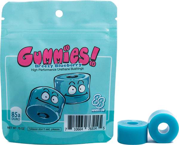 88 Gummies Double Barrel 85a Breezy Blueberry CBD Gummies - Premium CBD Edibles for Stress Relief & Relaxation - Perfect for Work, Travel & Daily Wellness