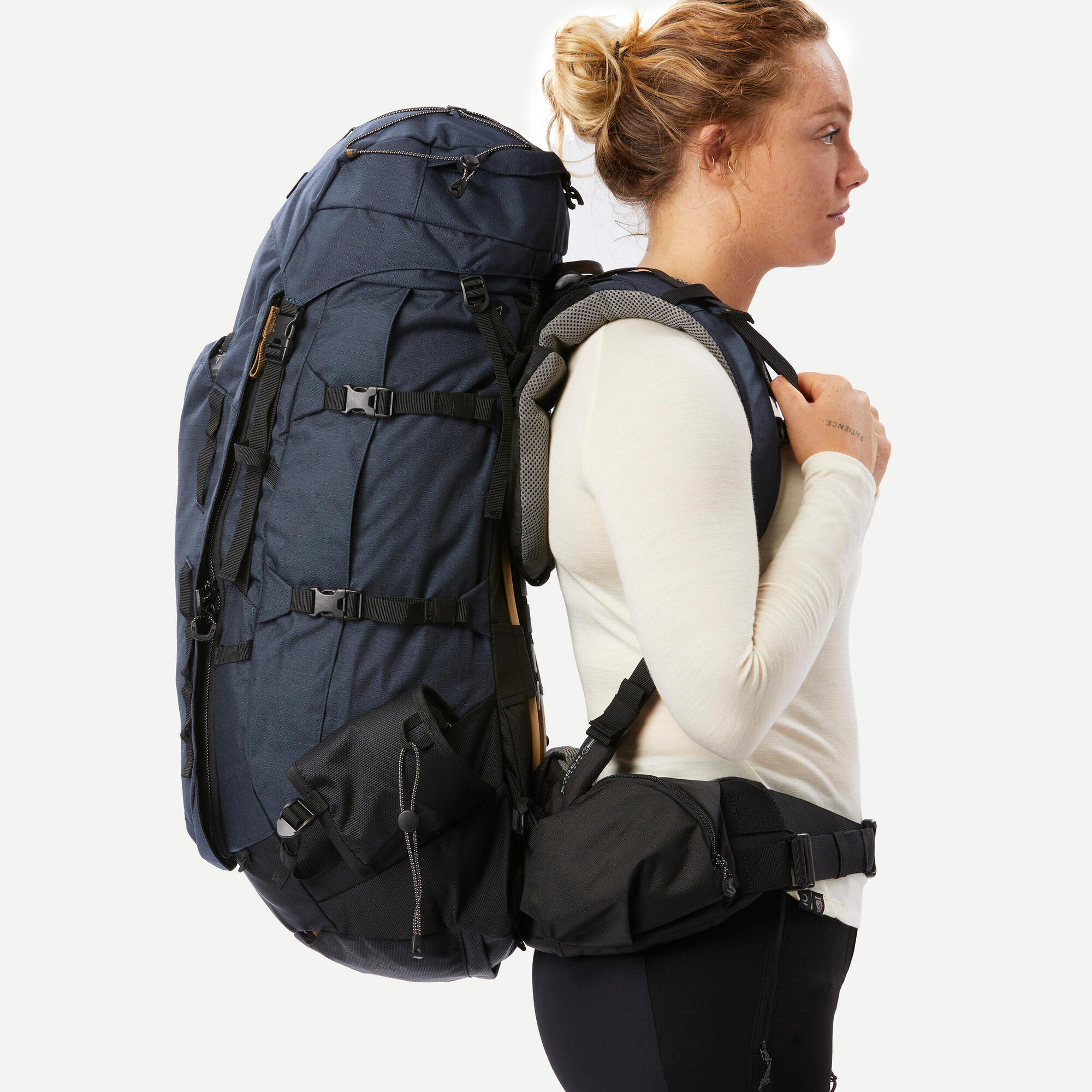 Simond Women's MT900 Symbium2 50+10L Lightweight Hiking Backpack - Waterproof Travel Backpack for Camping, Trekking & Outdoor Adventures