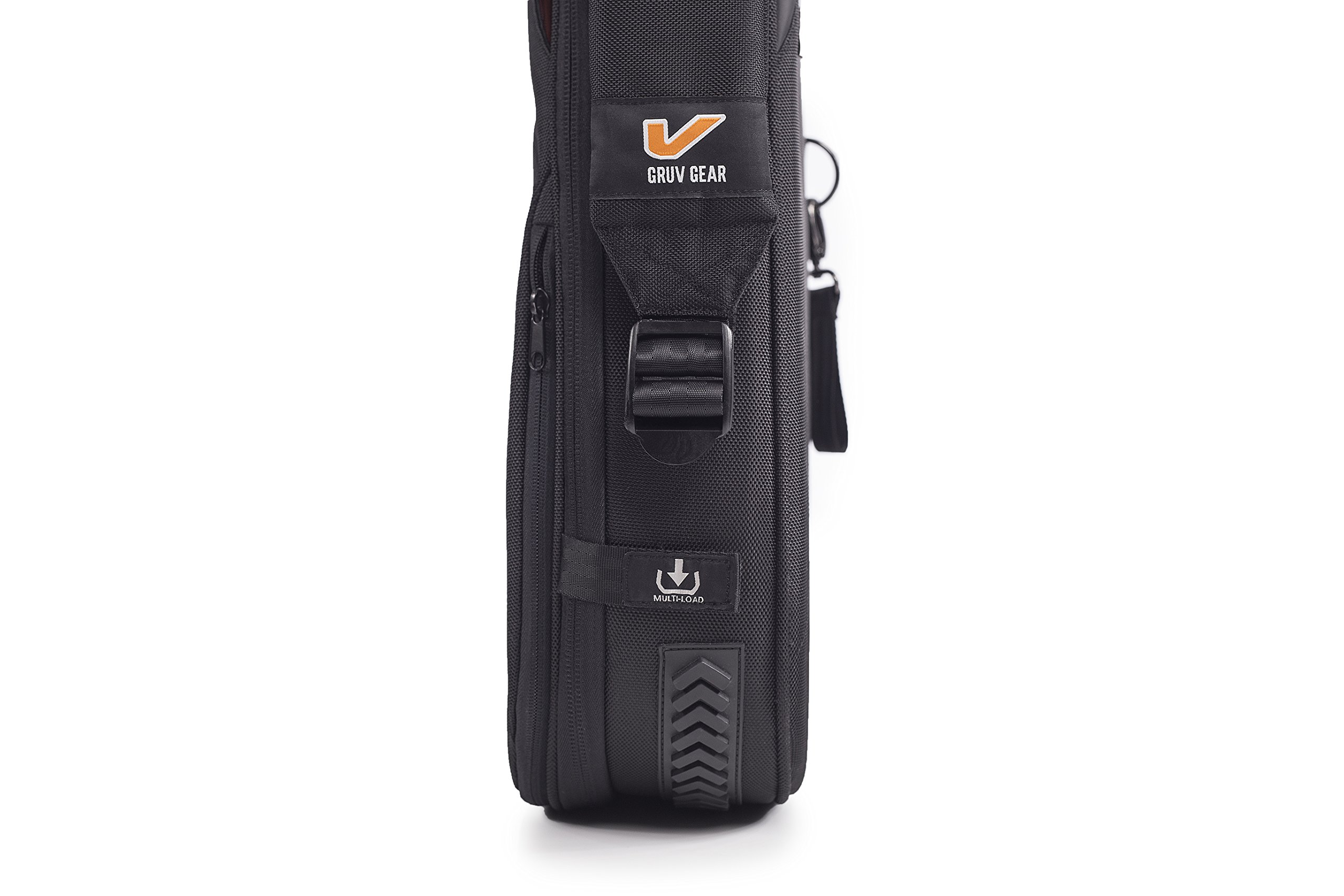 Gruv Gear GigBlade 2 Electric Guitar Stand - Portable & Foldable Black (GIGBLADE2-EG-BLK) | Perfect for Gigging Musicians & Home Practice