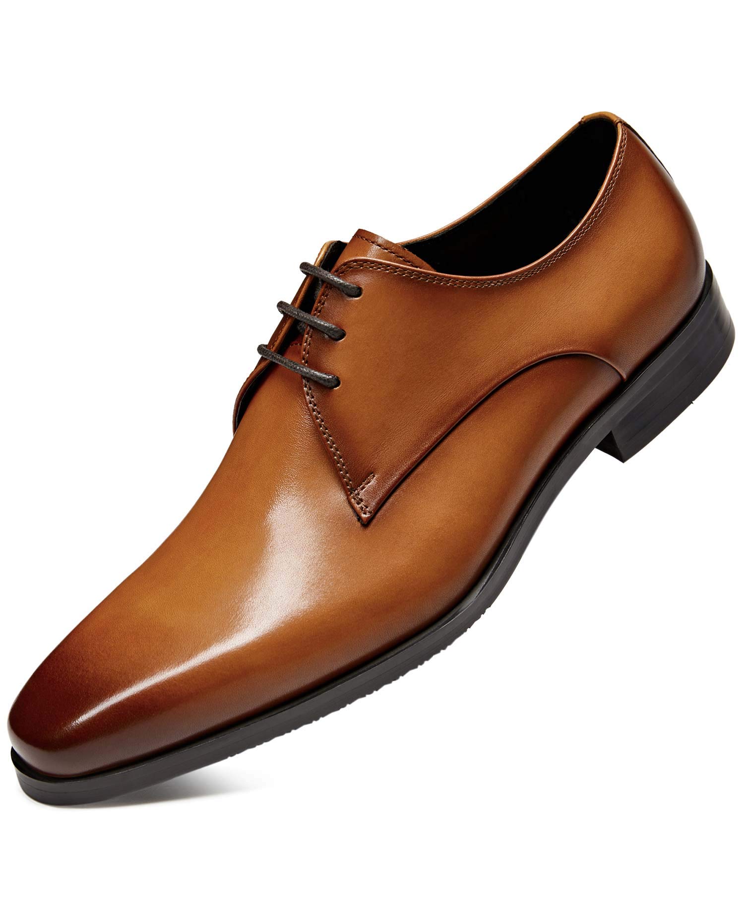 FRASOICUS Men's Genuine Leather Oxford Dress Shoes - Classic Business Formal Shoes for Office, Wedding & Special Occasions