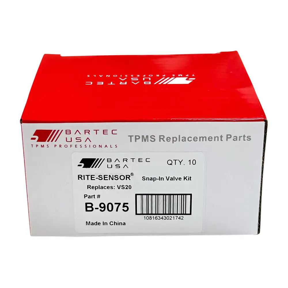 Bartec B 9075 TPMS Snap-in Valve Service Kit (VS 20) - Professional Tire Pressure Monitoring System Repair Tool for Cars, Trucks & SUVs - Ideal for Auto Shops & DIY Enthusiasts