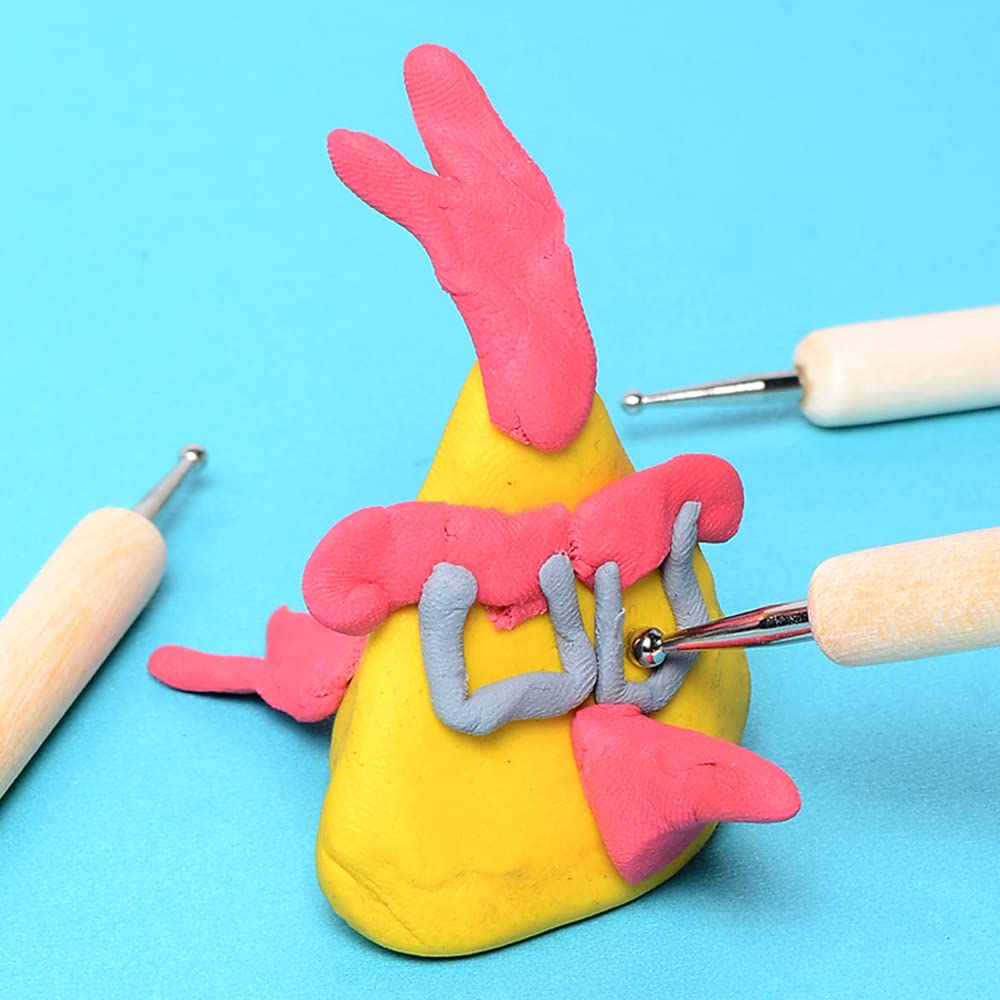31 Pcs Cake Decorating Tool Set - Professional Fondant & Polymer Clay Sculpting Kit for Baking, Pottery, DIY Crafts - Perfect for Cake Artists, Home Bakers & Clay Modelers
