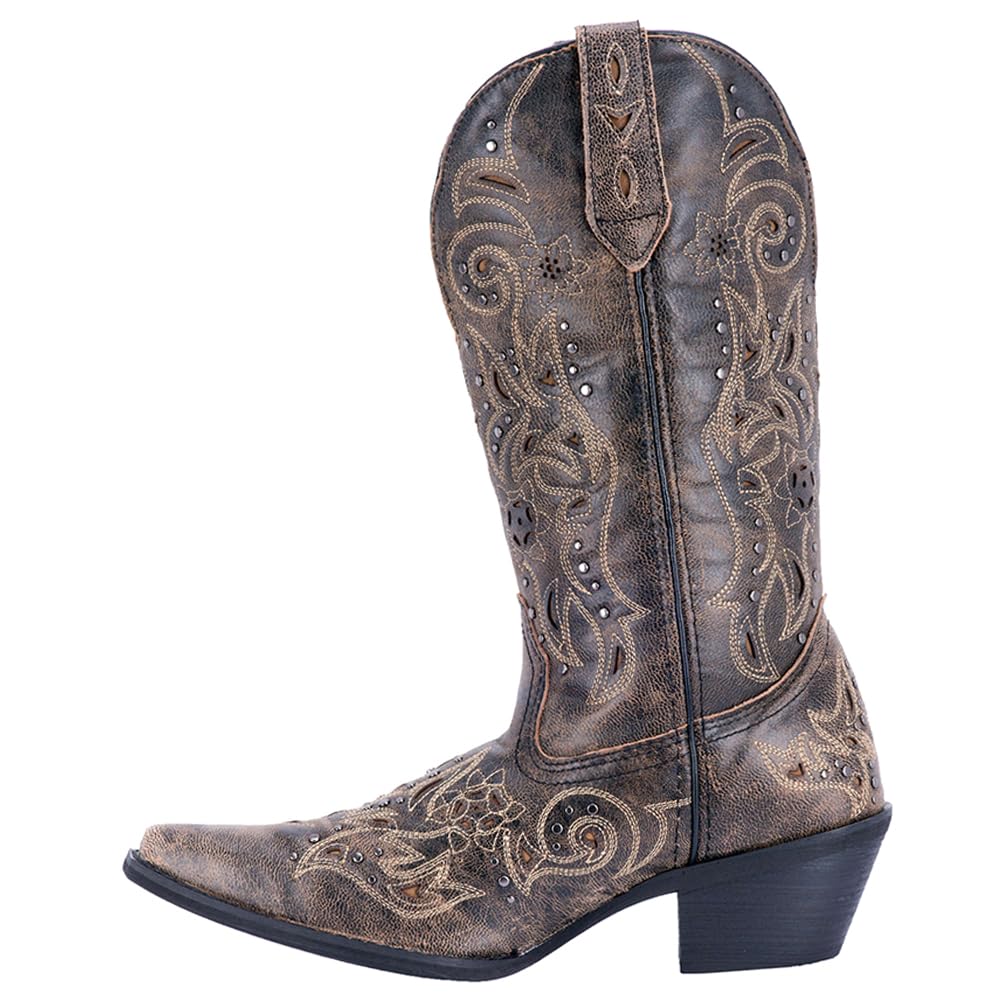Laredo Women's Vanessa Snip Toe Dress Boots - Mid Calf, 2-3