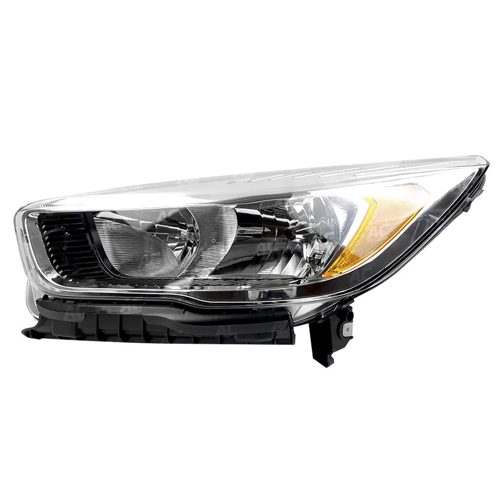 2017-2018 Ford Escape Driver Side Headlight Assembly - Halogen Left (LH) Replacement Part - Perfect for Night Driving & Off-Road Adventures