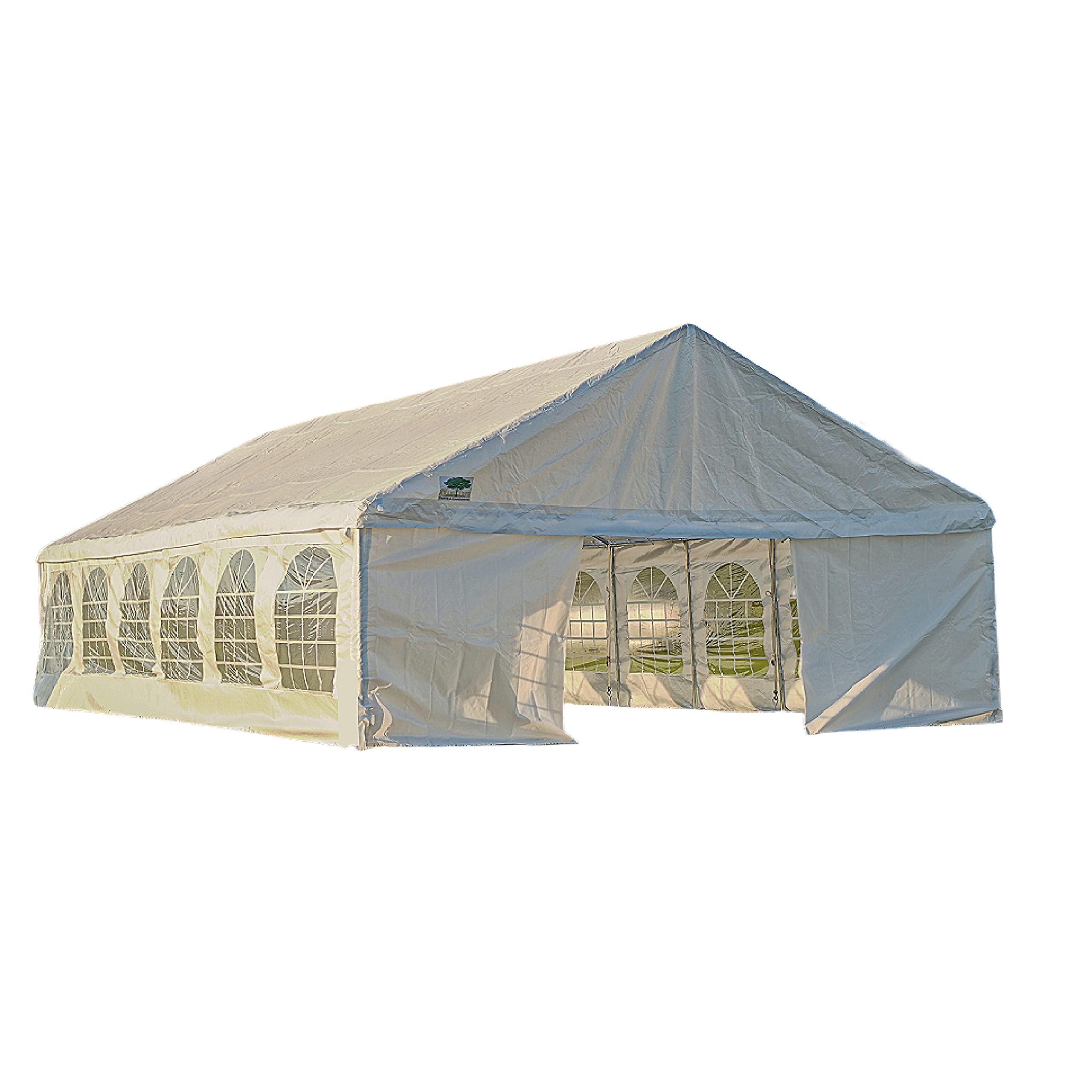 Shade Tree™ 20' x 40' Heavy Duty Party Tent with Sidewalls - Waterproof Outdoor Canopy for Weddings, Events, Carports & Backyard Gatherings | Perfect for Outdoor Celebrations, Farmers Markets & Camping