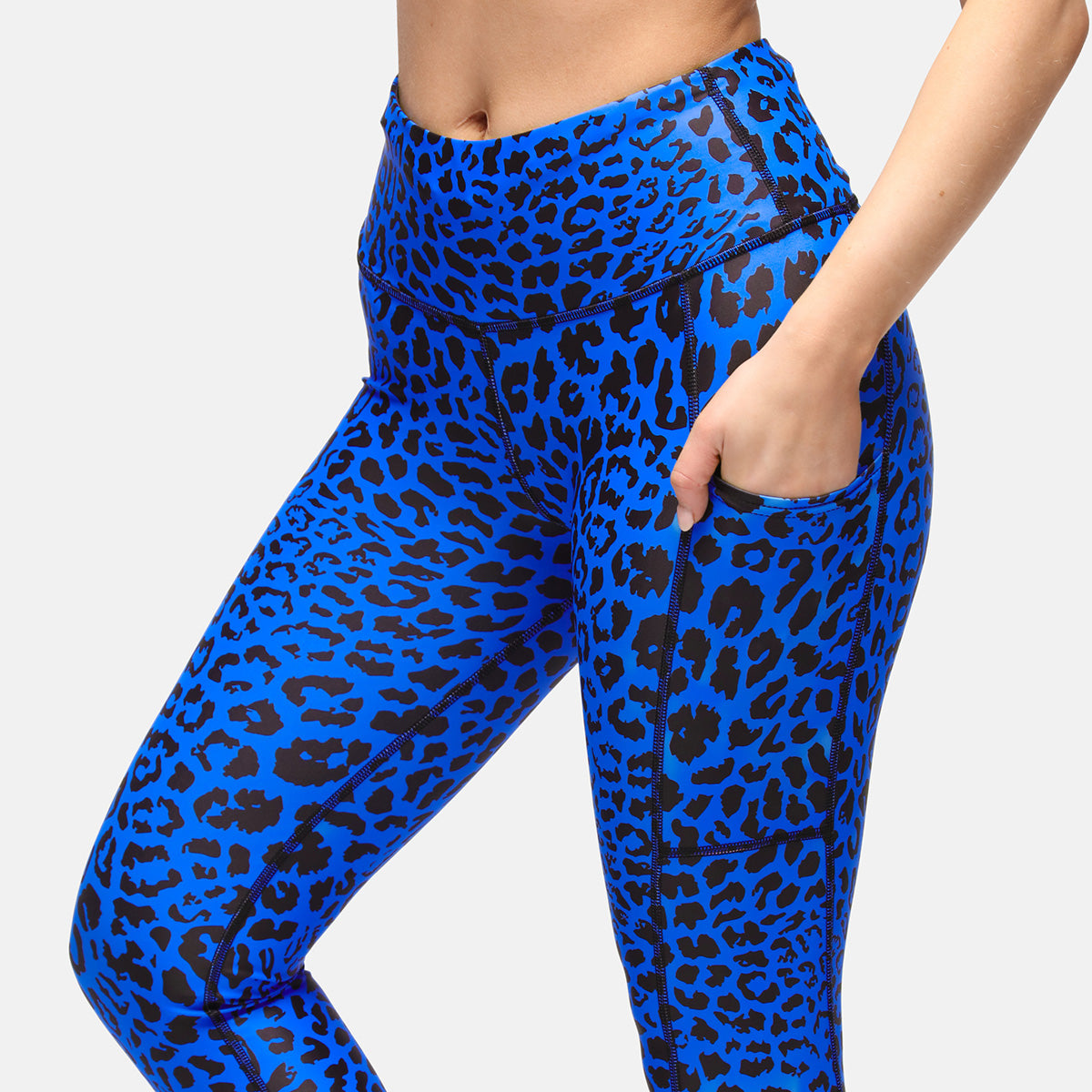 Cobalt Cat Capri - Stylish Women's Capri Pants for Casual Wear & Summer Outfits | Perfect for Beach, Travel & Everyday Comfort