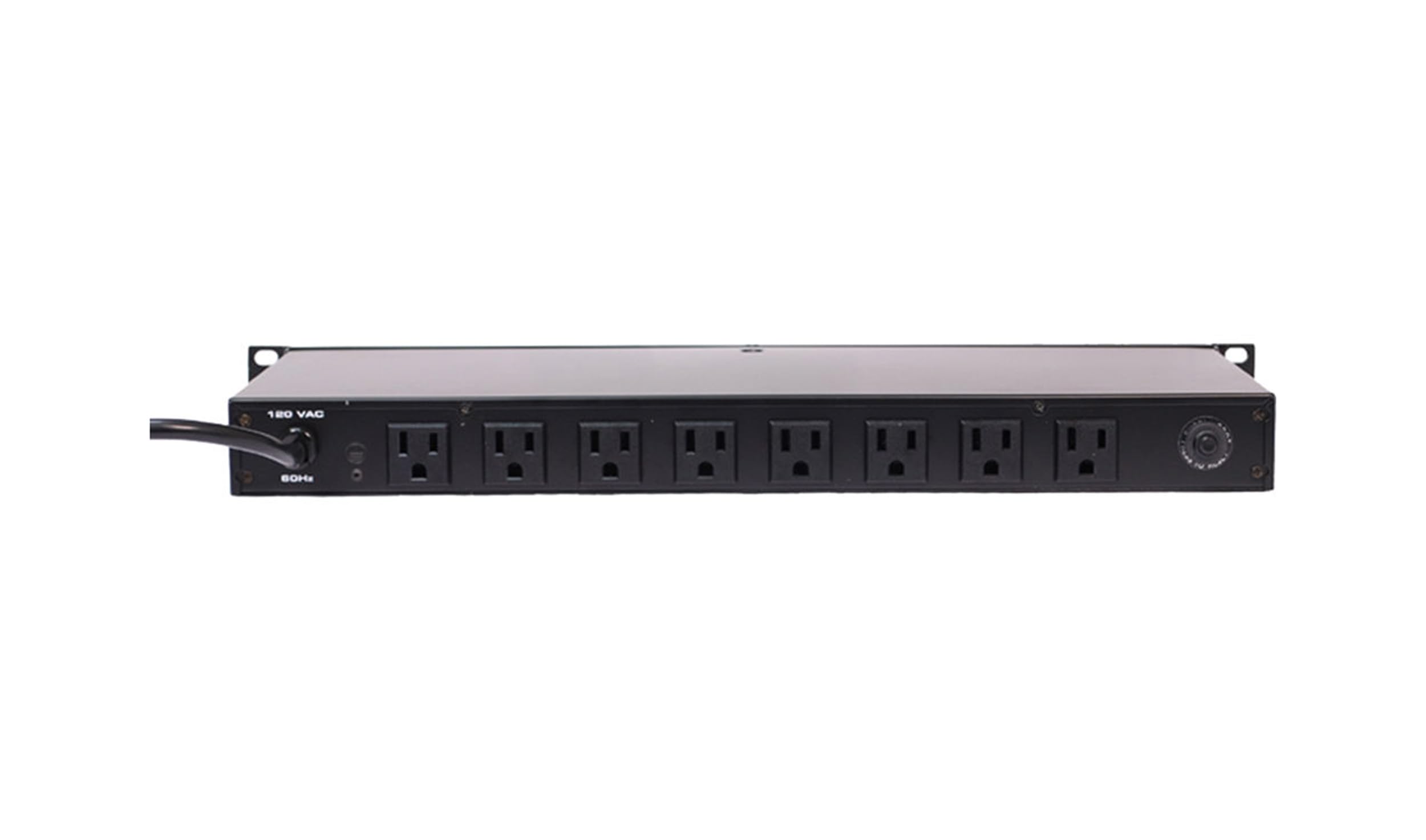 JG 8-Outlet Surge Protector Power Strip with 8 LED Indicators - Perfect for Home Office, Gaming Setup & Entertainment Center Protection