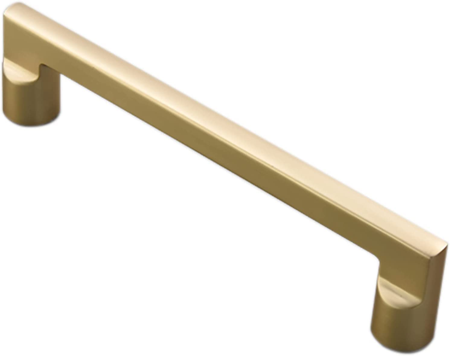 Gold Zinc Alloy Cabinet Drawer Handles - 2 Pack 192mm Hole Center Pulls for Kitchen Cabinets, Cupboards & Furniture - Elegant Hardware Upgrade for Home & Office Storage