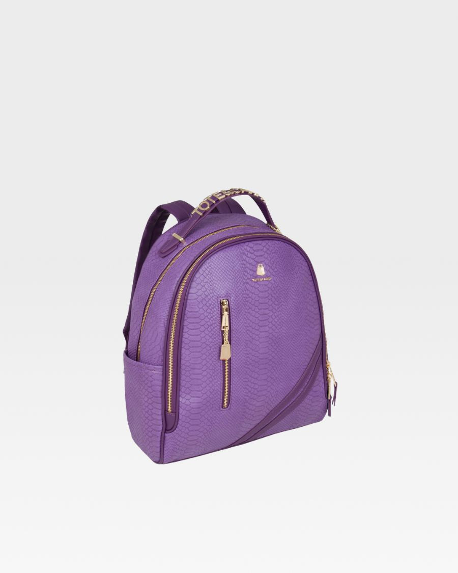Apollo 1 BFF Backpack - Waterproof Purple School Backpack for Women & Girls - Perfect for College, Travel, Work & Everyday Use