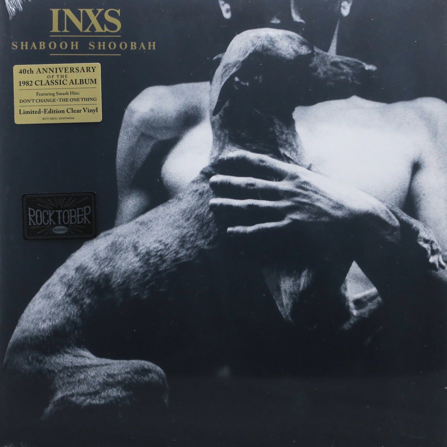 INXS 'Shabooh Shoobah' 40th Anniversary Limited Edition Clear Vinyl LP Record - Perfect for Collectors & Music Lovers, Great for Home Listening & Gifts