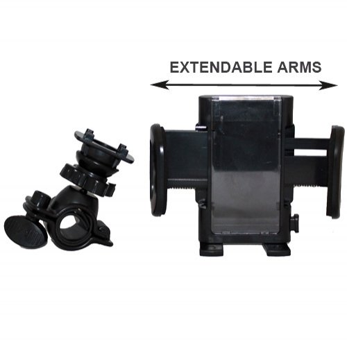 Universal Rotating Bike Phone Mount - Adjustable Handlebar Bicycle Holder for Samsung Galaxy S2, Infuse 4G, Gravity Smart & More - Perfect for Cycling, Commuting & Outdoor Adventures