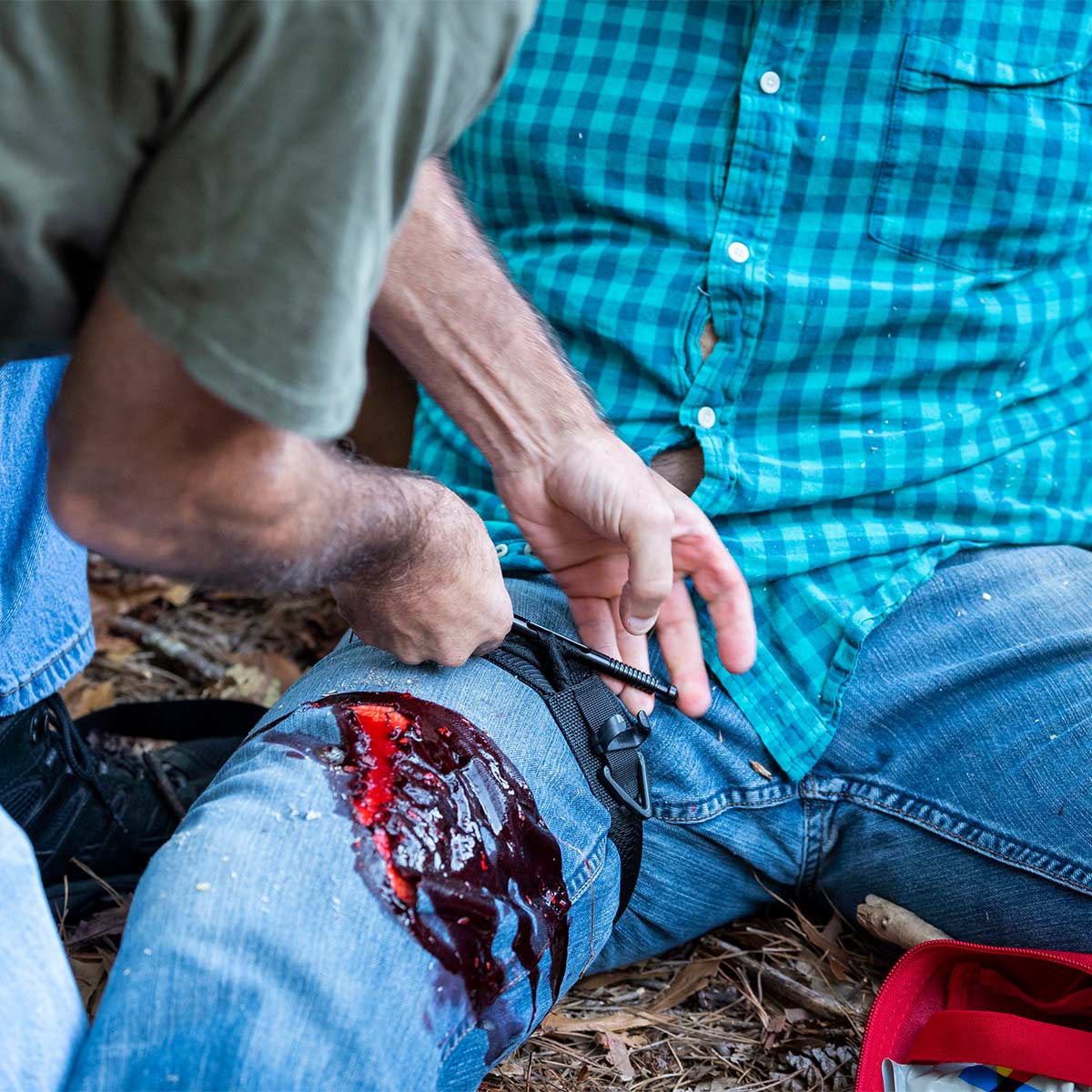 Gen 4 Tactical Tourniquet - Wide Black Emergency First Aid Kit for Military, Outdoor Survival & Trauma Care