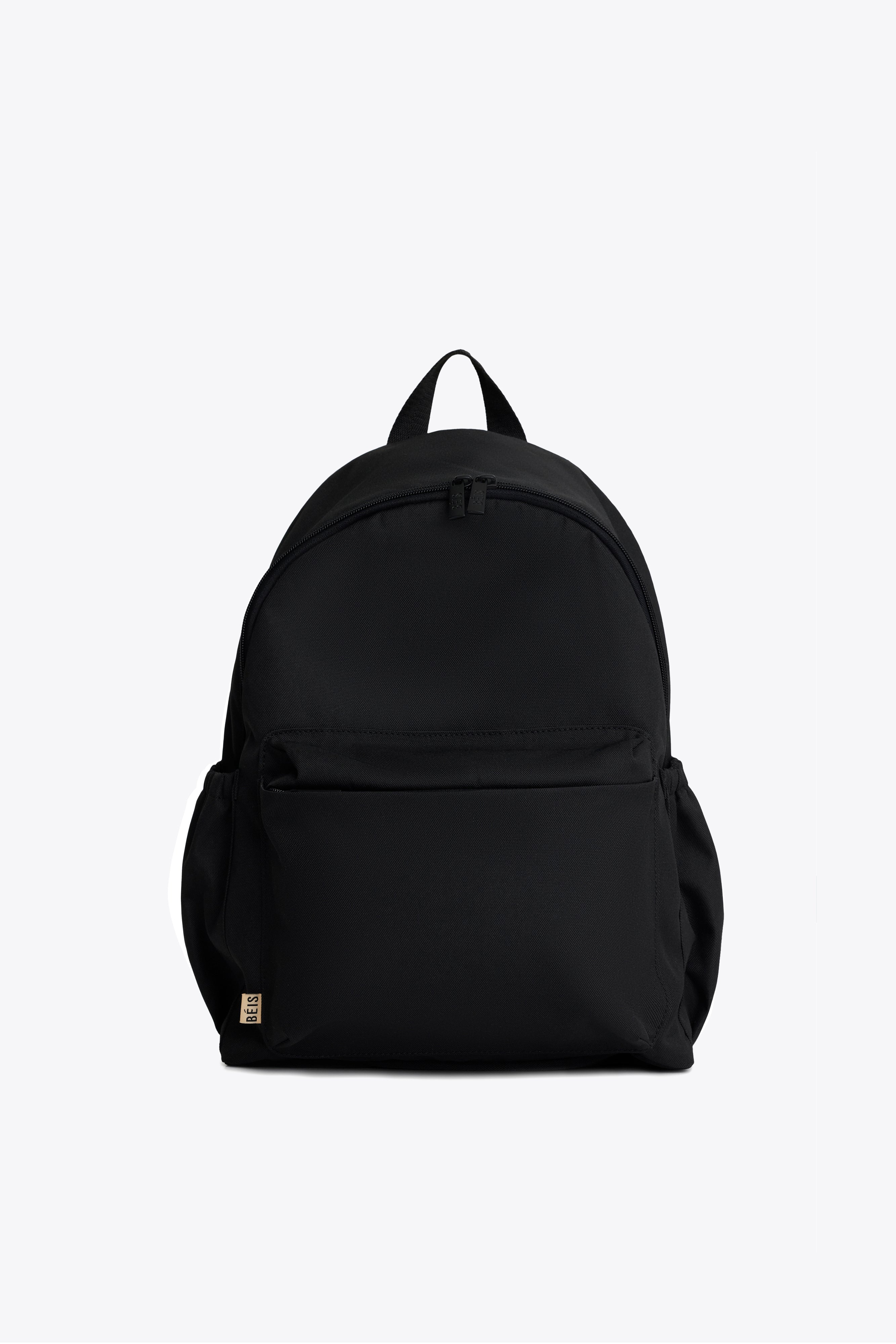 The BÉISics Backpack in Black - Stylish & Durable Travel Backpack for Women & Men - Perfect for Work, School & Everyday Use