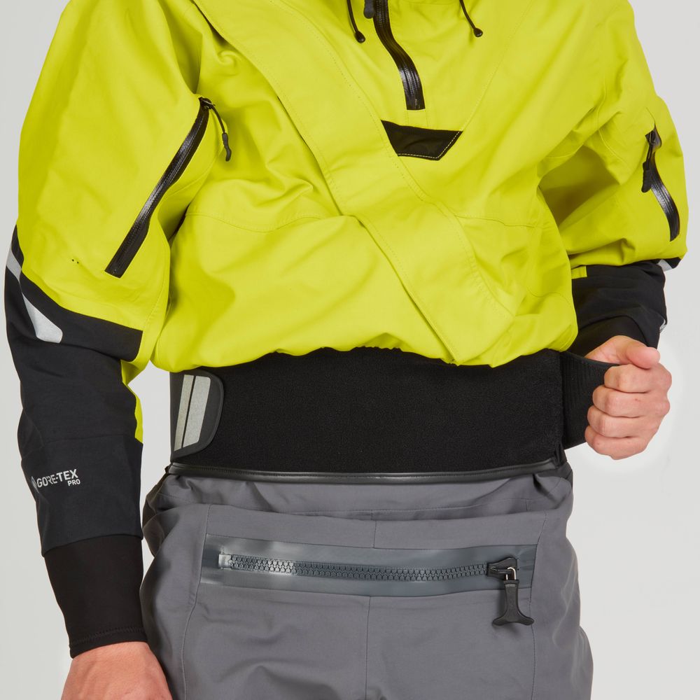 NRS Men's Navigator Gore-Tex PRO Semi-Dry Paddling Suit - Waterproof Kayaking & Canoeing Gear for Cold Weather Paddling Adventures