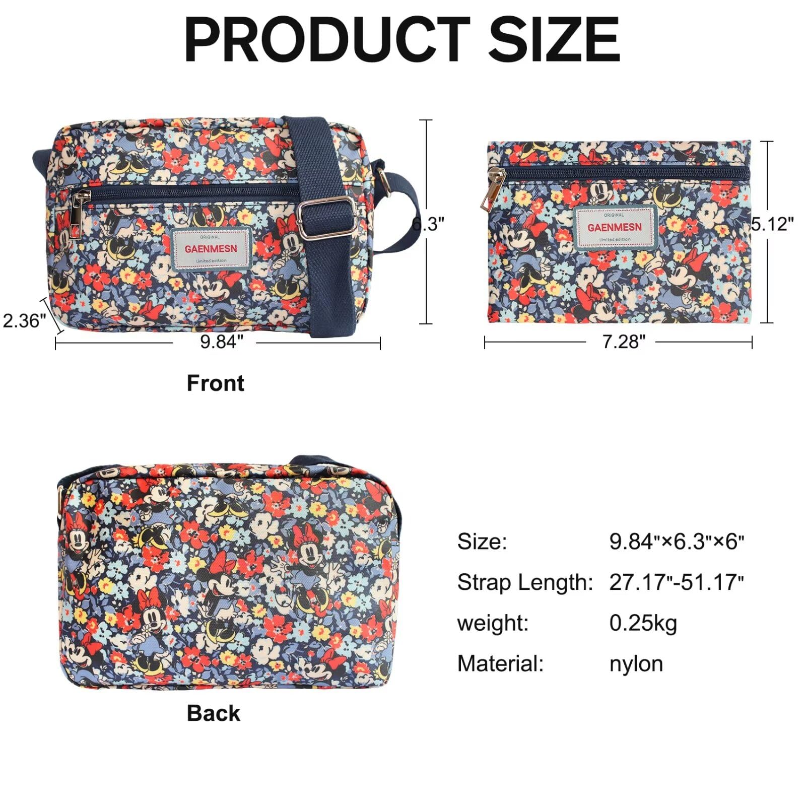 Lightweight Mini Crossbody Bags for Women - Small Everyday Shoulder Purse, Travel Handbag | Perfect for Daily Use, Shopping & Weekend Outings