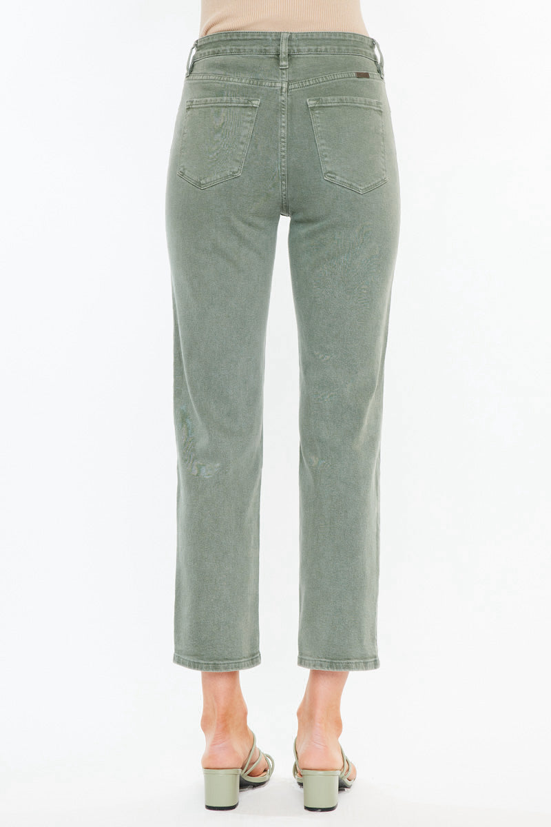 Zandria Women's Ultra High Rise 90s Straight Leg Jeans - Vintage Denim Pants for Casual Wear & Everyday Outfits