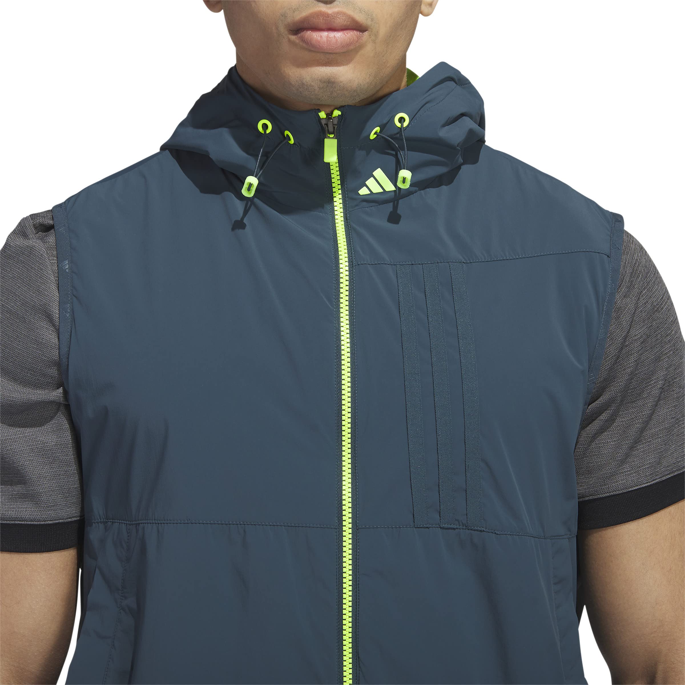 Adidas Men's Ultimate365 Tour Wind-Ready Golf Vest - Lightweight & Water-Resistant for All-Weather Performance on the Golf Course