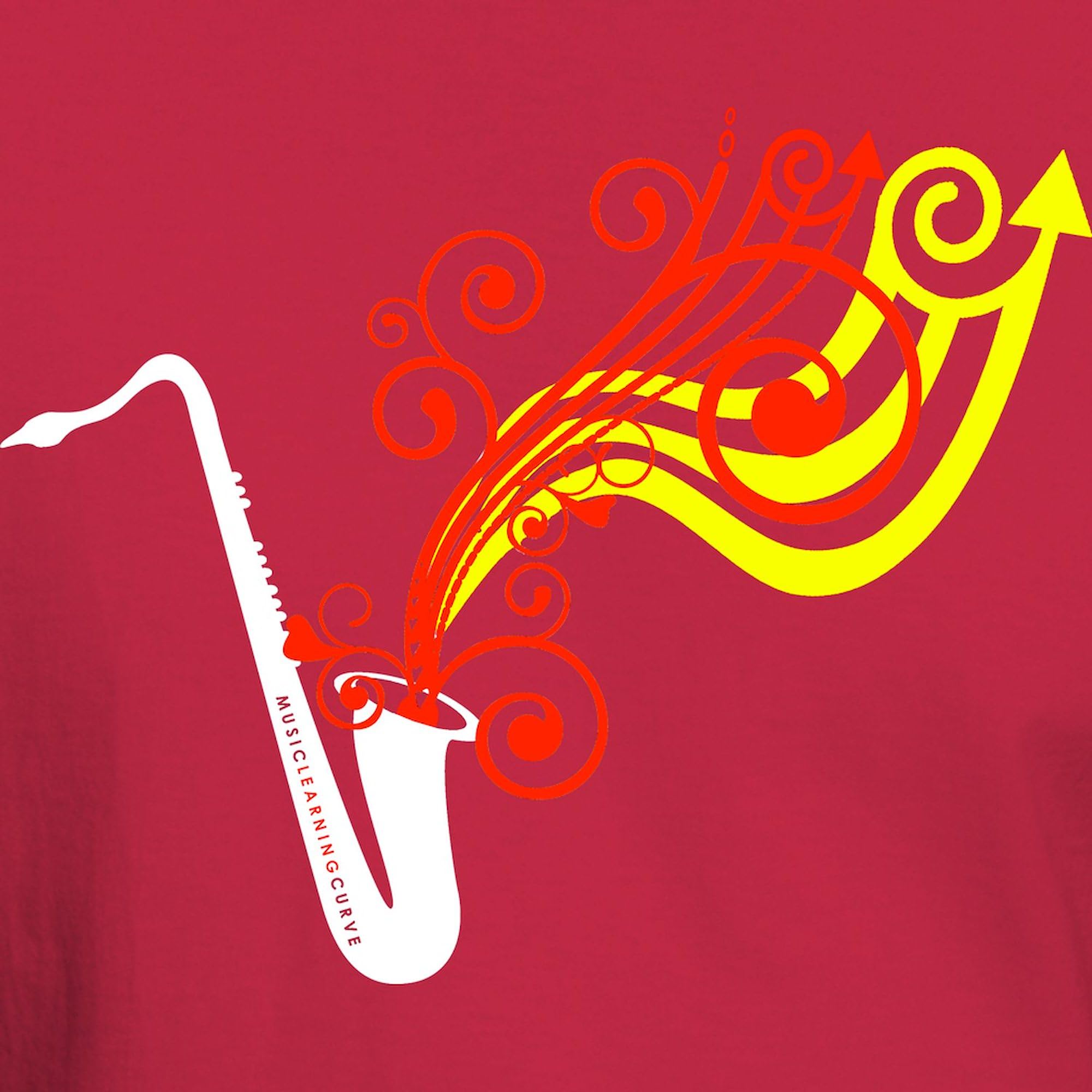 **Saxophone T-Shirt for Men - 100% Cotton Classic Graphic Dark Tee | Band, Music Lover & Casual Wear**