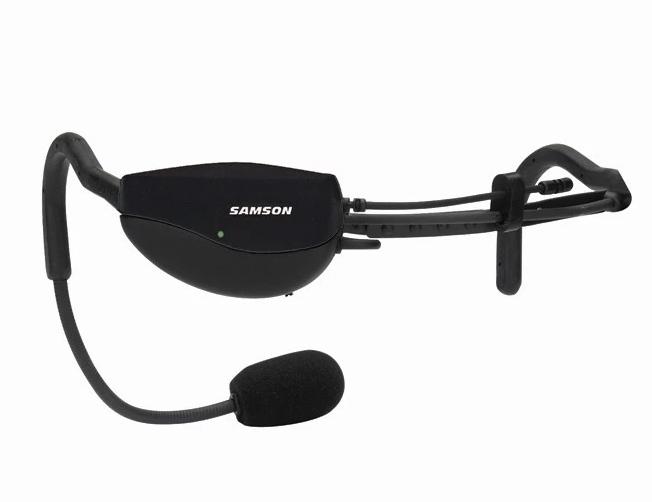 Samson AirLine 77 AH7 Wireless Headset with Transmitter - Professional Studio Headphones for DJs & Musicians | Perfect for Live Performances & Recording Sessions