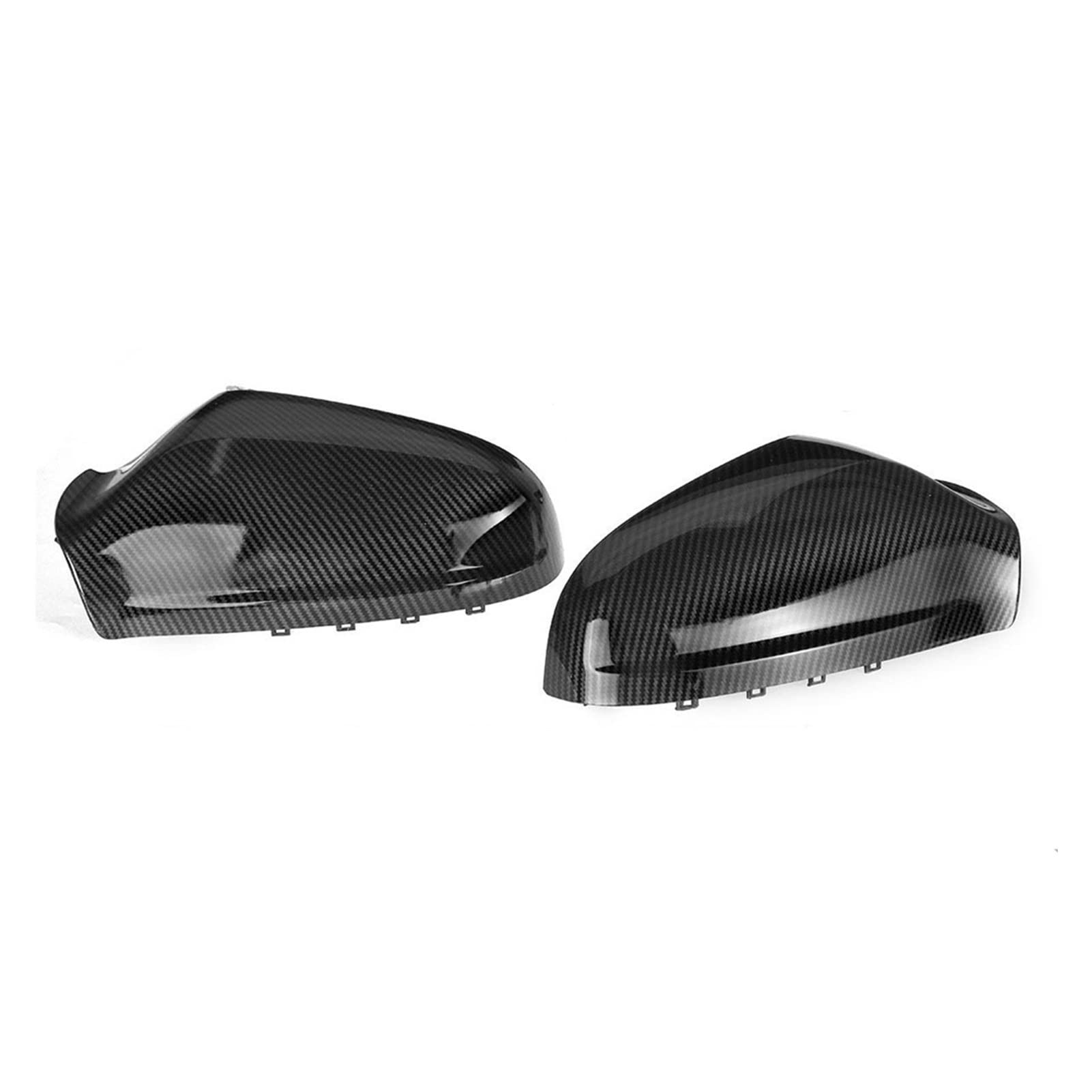 Opel Vauxhall Astra H Wing Mirrors 2004-2009 - Carbon Fiber Side Door Rearview Mirror Cover Caps | Durable Replacement Auto Parts for Enhanced Style & Safety | Perfect for Daily Commuting, Road Trips & Car Customization