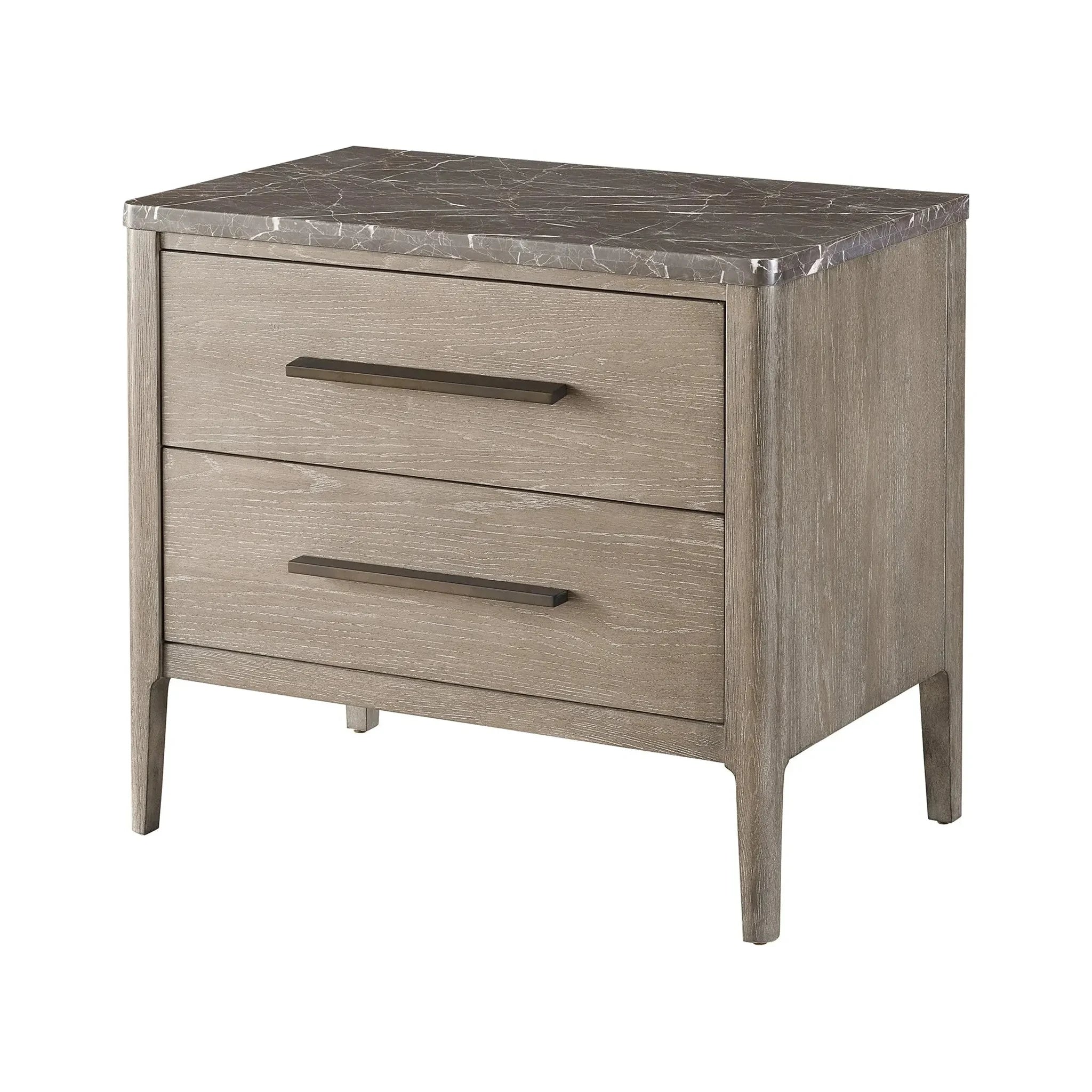 Erinn Nightstand - Modern Bedside Table with Storage Drawer, Wooden End Table for Bedroom, Living Room & Office - Perfect for Small Spaces & Home Decor