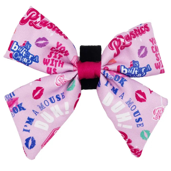 Dog Sailor Bow - Cute Pet Costume Accessory for Halloween & Cosplay - Inspired by Mean Girls™ - Perfect for Parties, Photo Shoots & Dress-Up Fun