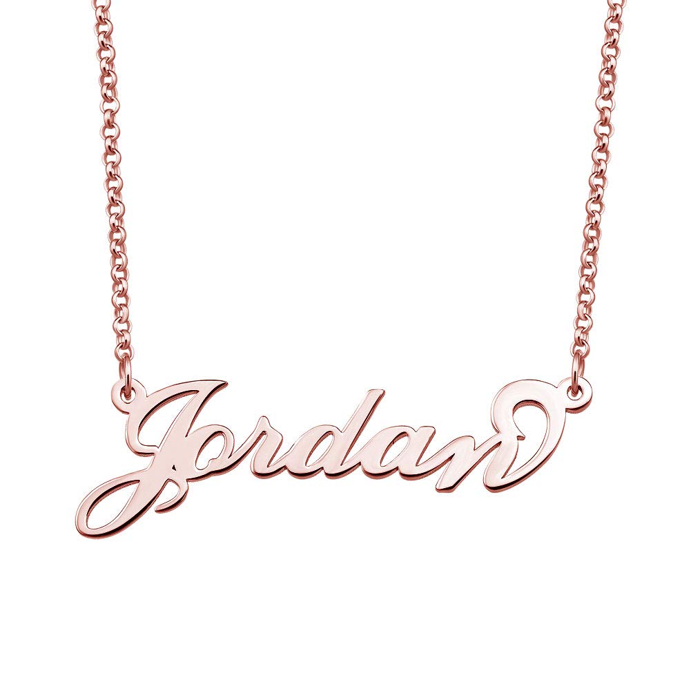 Custom Personalized Name Necklace in Sterling Silver - Perfect Gift for Birthdays, Anniversaries & Special Occasions