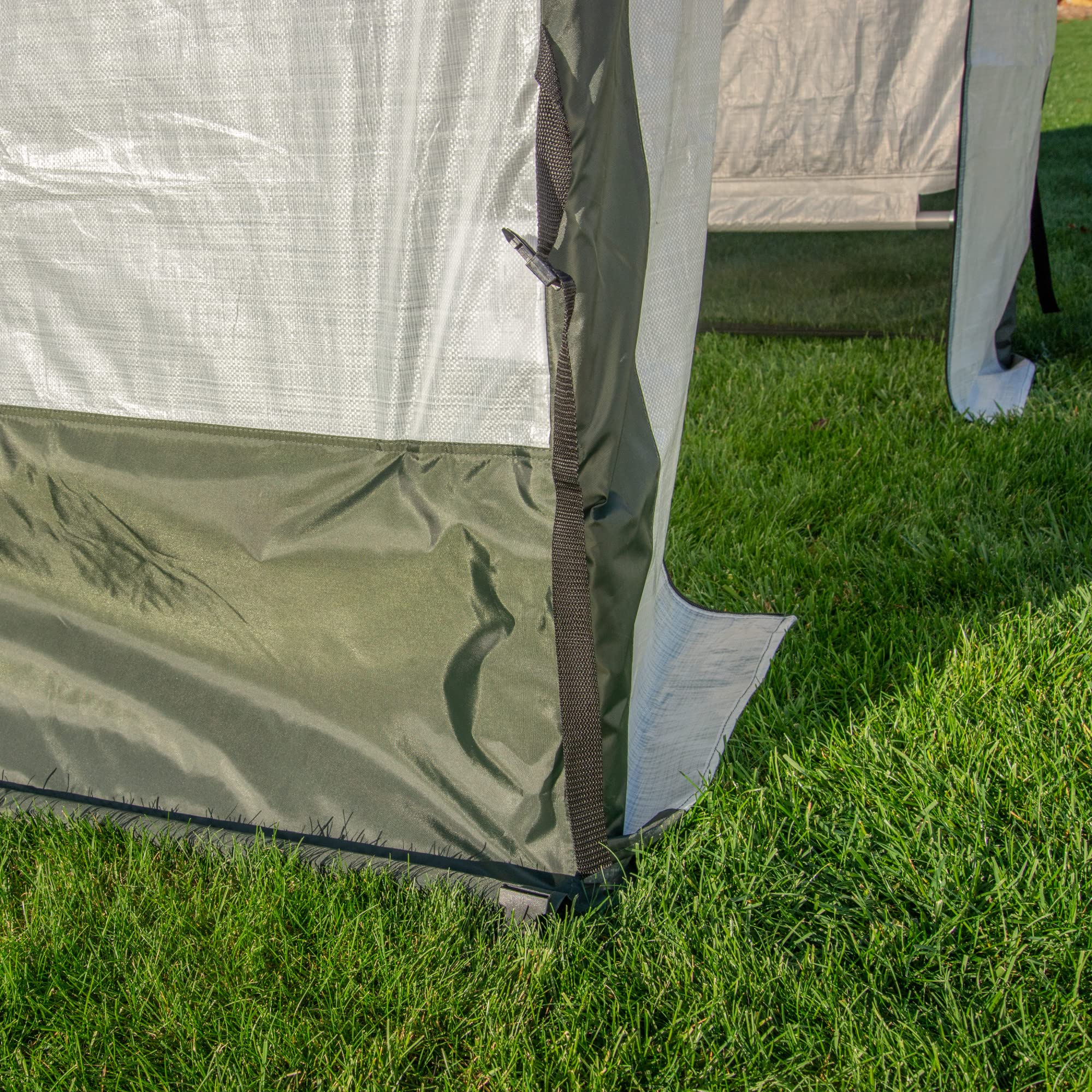 Miracle-Gro 6x6x6 ft All-Season Greenhouse - Waterproof Translucent Plant Shelter for Indoor/Outdoor Gardening | Perfect for Backyard, Patio, Balcony & Small Space Plant Protection