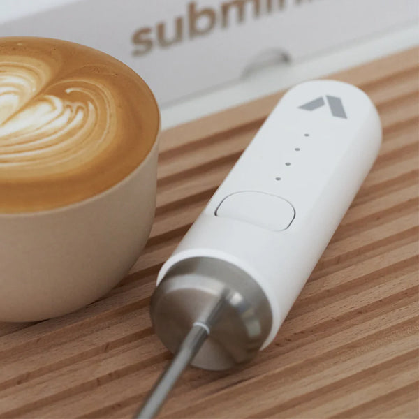 Subminimal NanoFoamer Pro - Electric Milk Frother for Lattes & Cappuccinos - Handheld Foam Maker for Coffee, Hot Chocolate & Matcha - Perfect for Home Baristas & Coffee Lovers