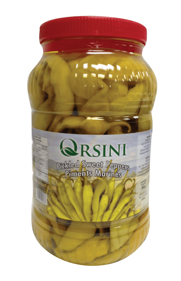 Orsini Sweet Pepper Pickle - 3kg Jar | Premium Italian Pickled Peppers | Perfect for Sandwiches, Salads & Charcuterie Boards