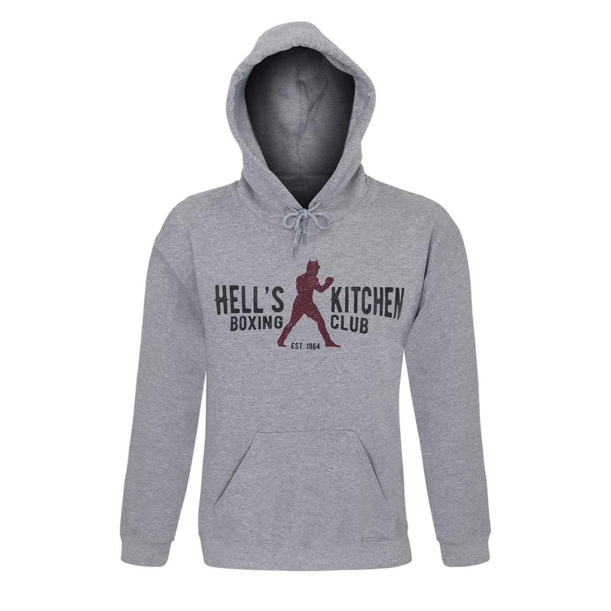 Hell's Kitchen Boxing Club Men's Hoodie - Premium Cotton Pullover Sweatshirt for Training & Streetwear | Gym, Casual Wear & Outdoor Activities