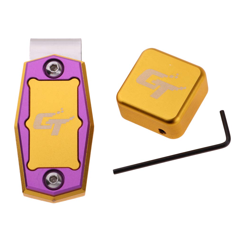Tachiuwa Compact Chalk Holder for Billiard & Pool - Durable Chalk Carrier Case with Clip - Perfect for Pool Cues & Snooker Accessories - Ideal for Home Game Rooms & Bars