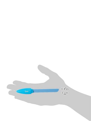 Credo Solingen Ceramic Nail File - Yellow Pop Art Design for Professional Manicures & Pedicures - Perfect for Home, Salon, and Travel Nail Care