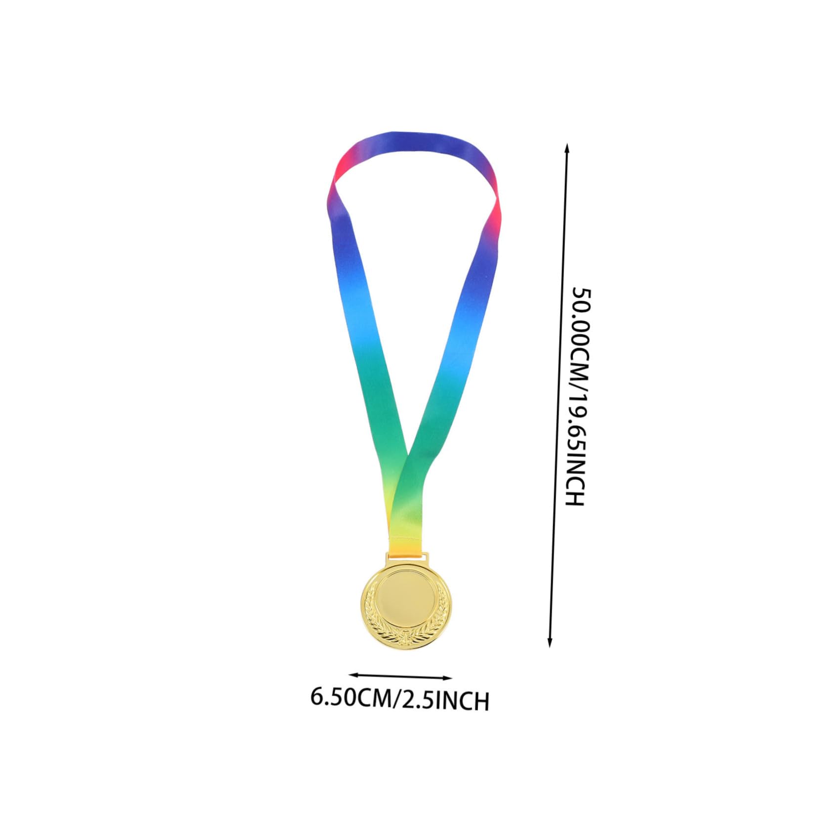 Outanaya 3-Piece Sports Medal Set - Gold Silver Bronze Award Medals for Kids - Durable Metal Children's Sports Toys - Perfect for Track & Field, Soccer, and School Competitions