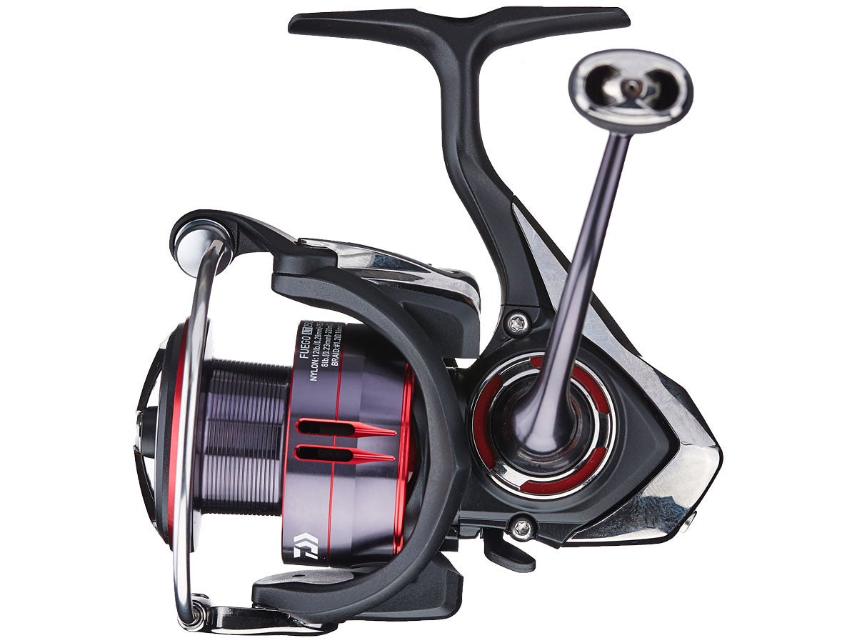 Daiwa Fuego LT 2500 Spinning Reel - Lightweight Fishing Reel with Smooth Drag System for Freshwater & Saltwater Fishing - Perfect for Bass, Trout, and Inshore Angling