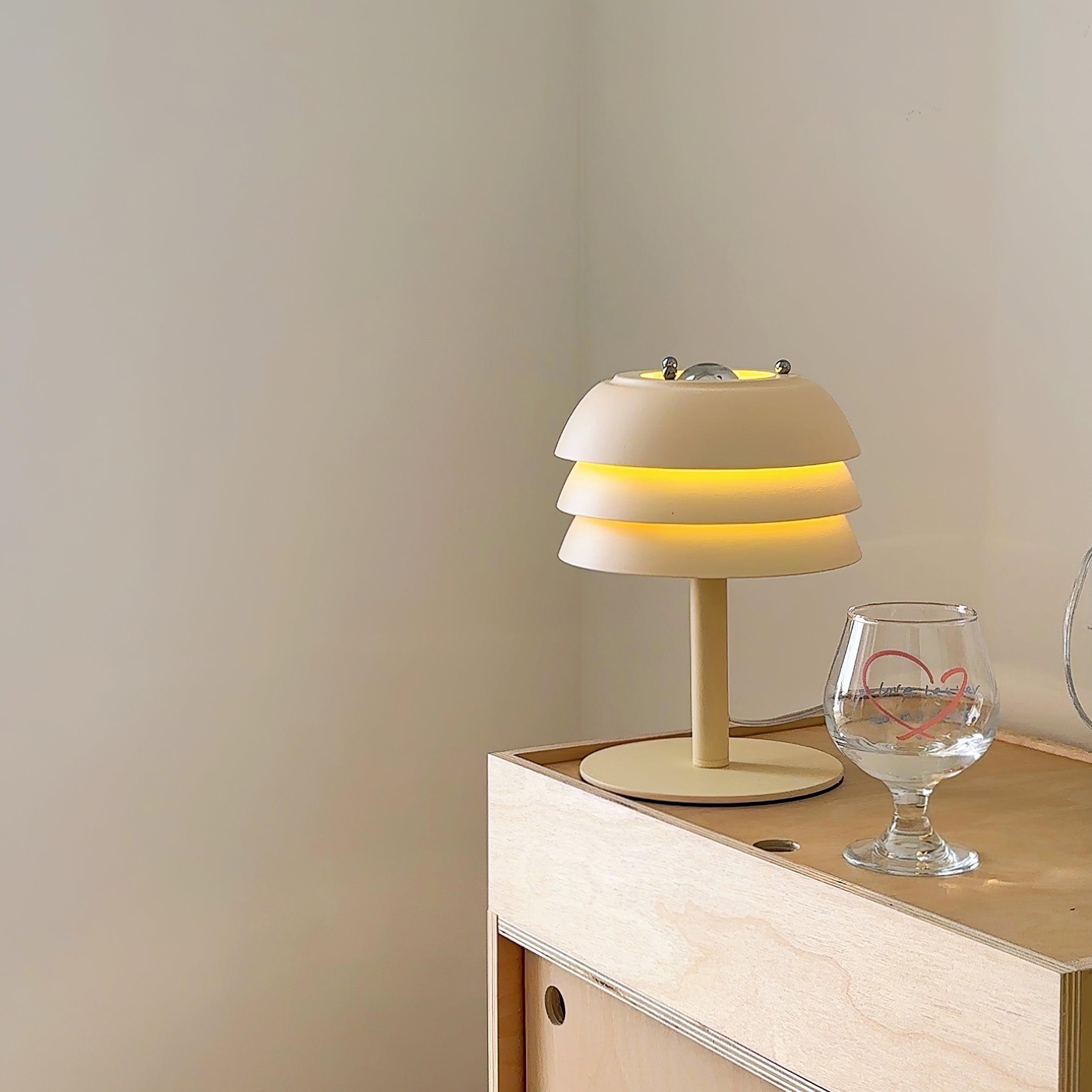 Aulenti Table Lamp - Modern LED Desk Light for Home Office, Bedroom & Living Room | Adjustable Brightness, Energy Saving & Stylish Design
