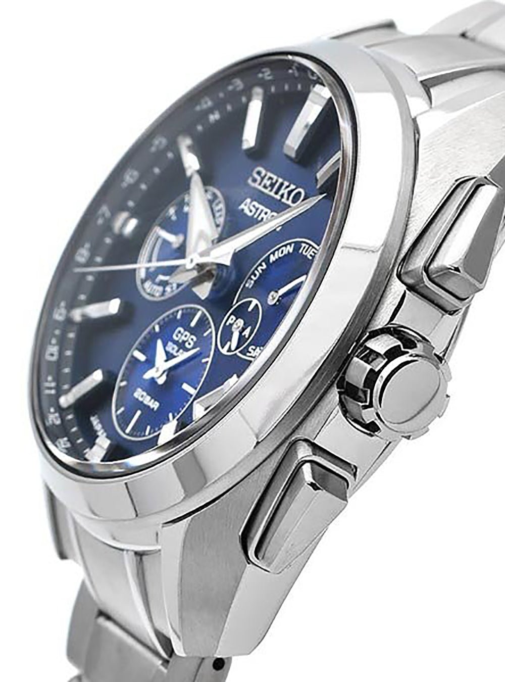 SEIKO ASTRON GLOBAL LINE SBXC065 GPS Solar Watch - Made in Japan JDM - Luxury Men's Dress Watch for Business & Formal Occasions