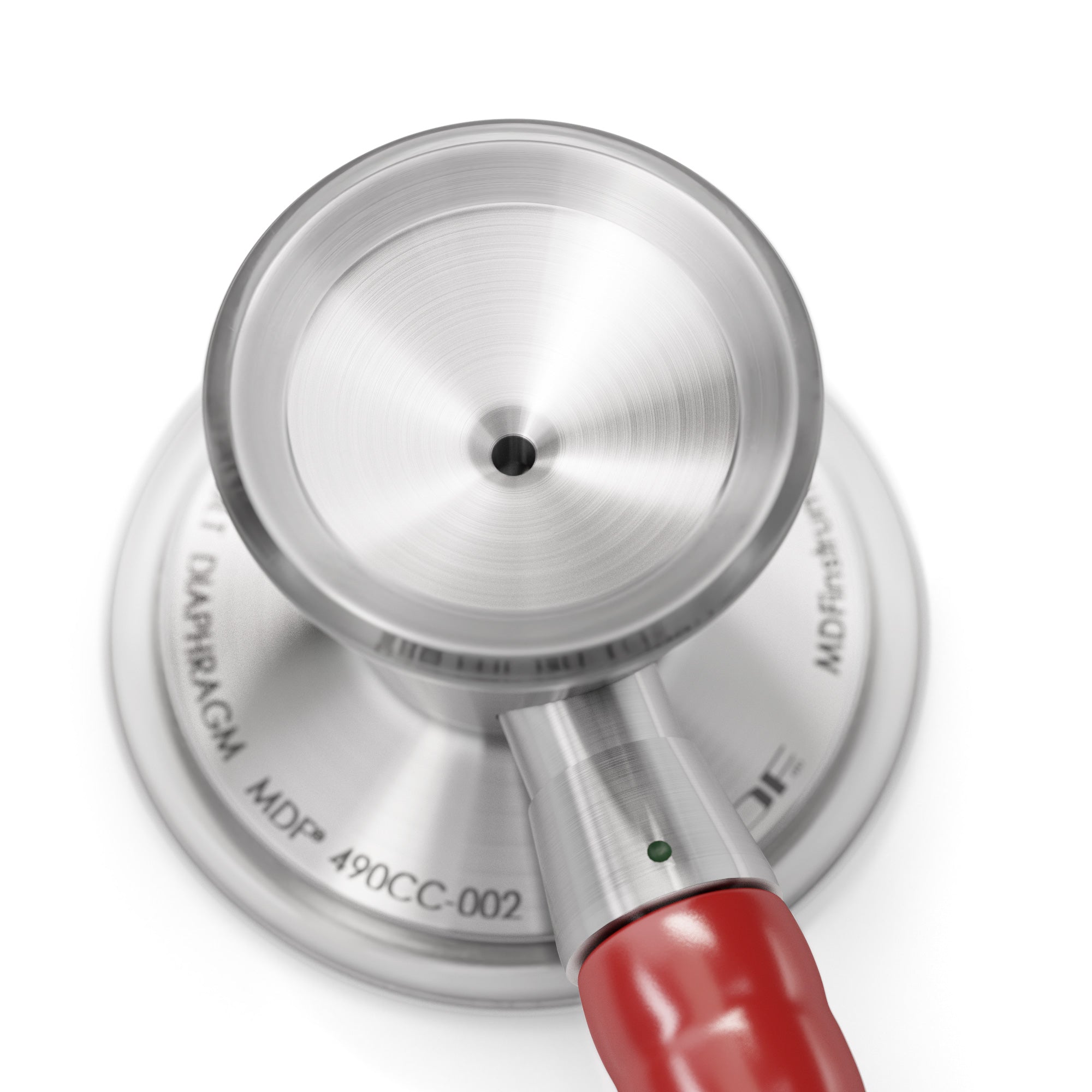 ProCardial® Titanium Cardiology Stethoscope - Burgundy Red | Premium Medical Stethoscope for Doctors, Nurses & Healthcare Professionals | Ideal for Cardiac Exams, Patient Monitoring & Clinical Use