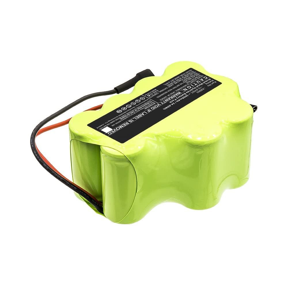 Synergy Digital Replacement Vacuum Cleaner Battery for Shark X8902 - 12V 2000mAh Ni-MH Battery Pack | Perfect for Home Cleaning, Pet Hair Removal & Car Detailing