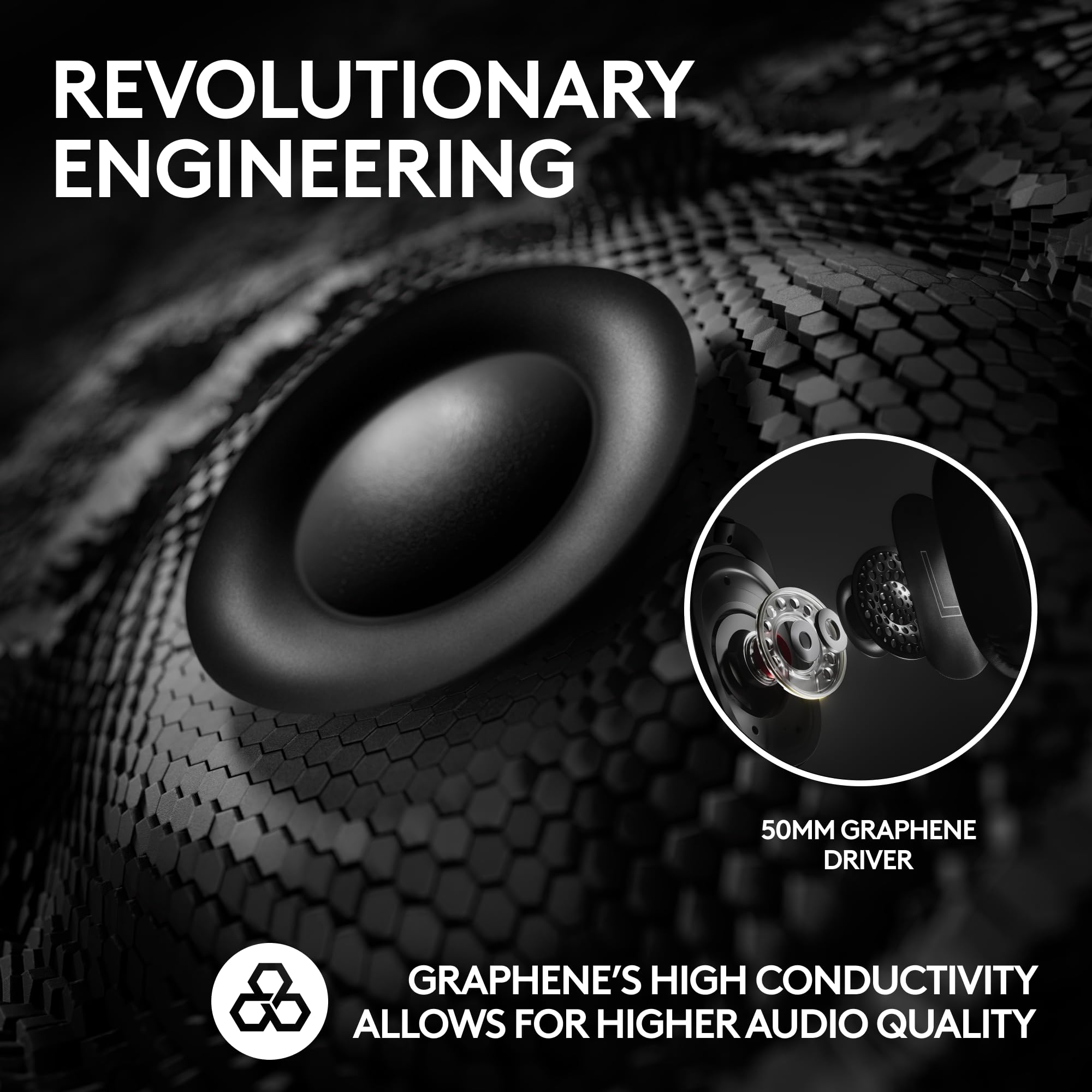 Logitech G PRO X 2 Lightspeed Wireless Gaming Headset with Detachable Boom Mic - 50mm Graphene Drivers, DTS:X 2.0 7.1 Surround Sound - Bluetooth/USB/3.5mm Compatible for PC, PS5, PS4, Nintendo Switch (White) - Perfect for Competitive Gaming & Streaming