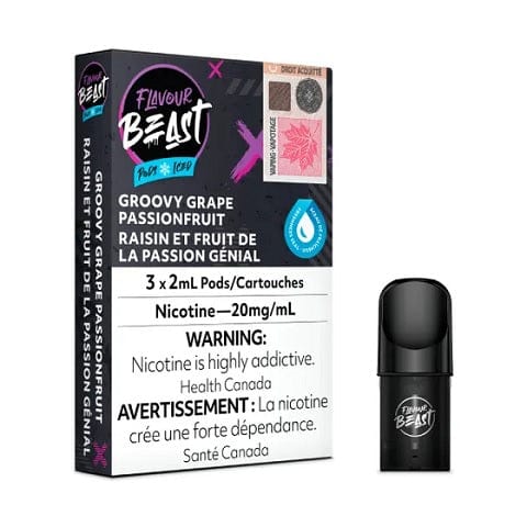 Flavour Beast Pods - All Flavors for STLTH Vape | Refillable Vape Pods for Smooth & Flavorful Experience | Perfect for On-the-Go Vaping & Relaxation