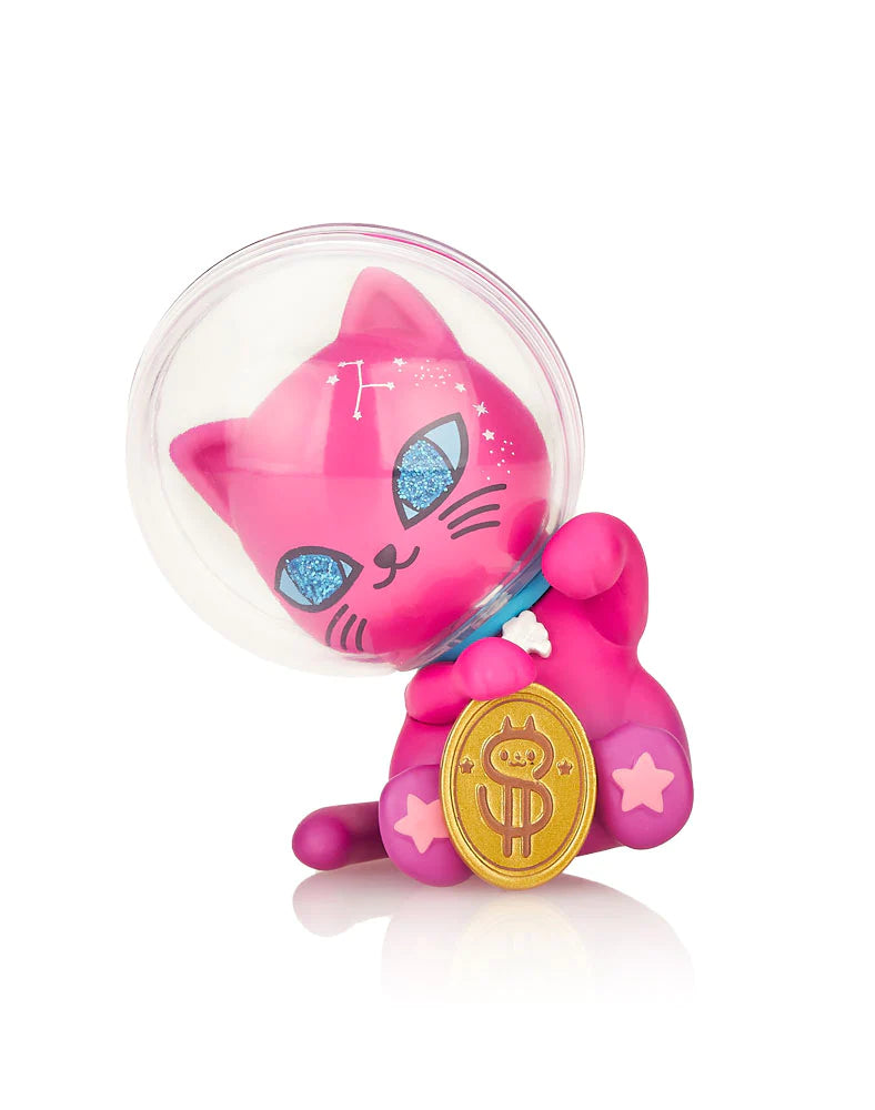 Galactic Cats Collectible Blind Box Figures - Cute Mystery Vinyl Toys for Kids & Adults - Perfect for Gifts, Party Favors, and Display Collections