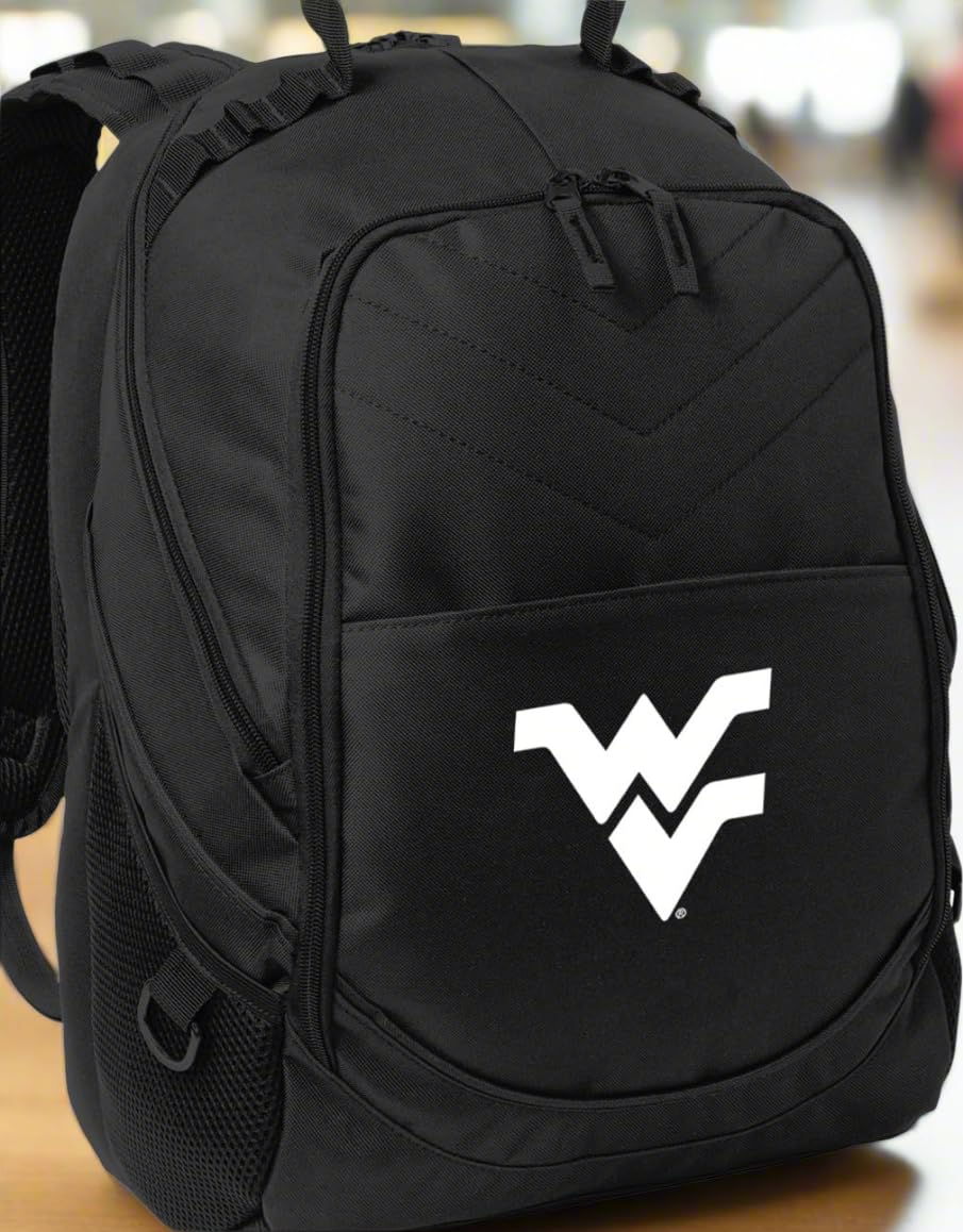West Virginia University Laptop Backpack - Official WVU Computer Bag for Students, Travel & Campus Life