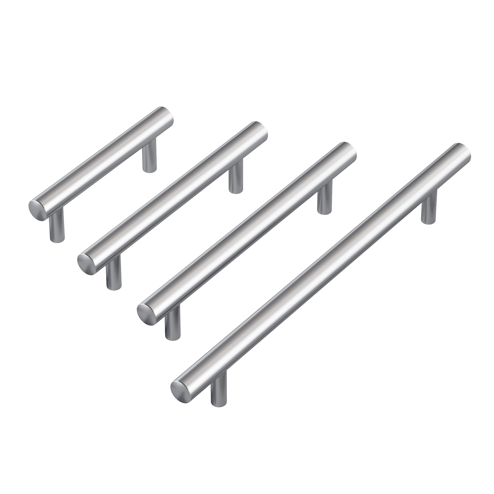 Stainless Steel Cabinet Handles 25 Pack - 3/8