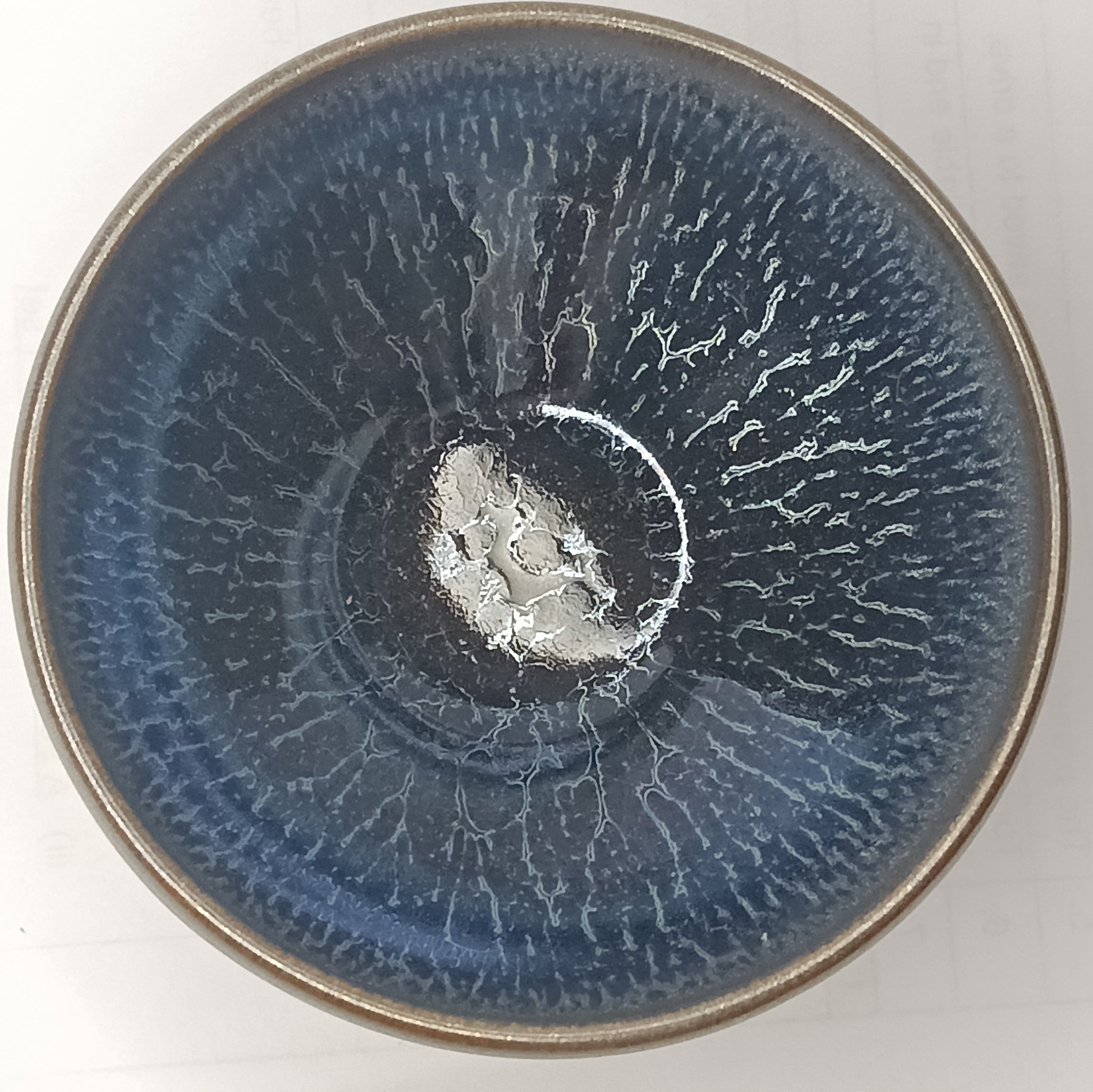 Premium Jianzhan (Tenmoku) Tea Bowls - Handcrafted Jian Ware Ceramic Cups with Azure Dragon Scales Design - Perfect for Matcha, Chinese Tea Ceremonies & Home Decor