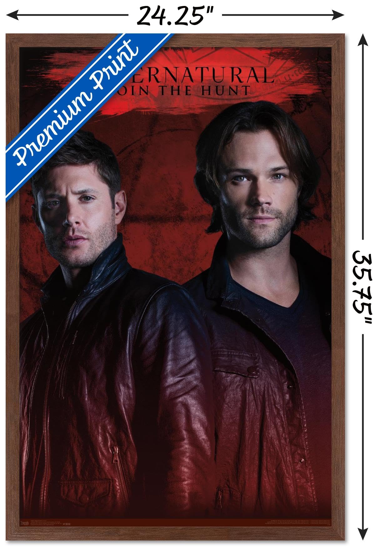 Trends International Supernatural - Red Wall Poster, 22.375